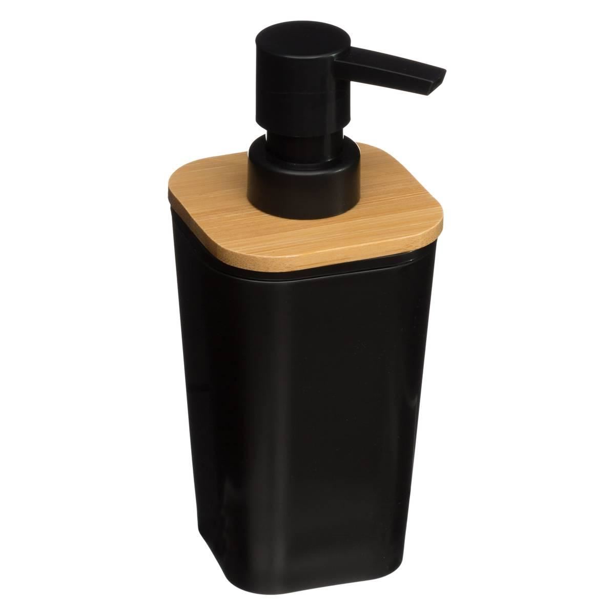 Natureo-zeepdispenser-ps-zwart