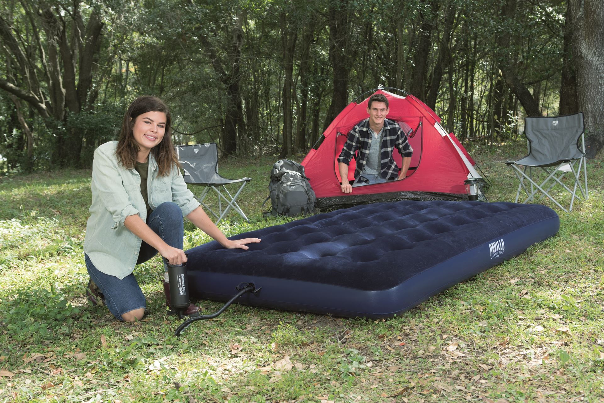 Bestway airbed 'Full' - 191x137x22 cm Bestway-1-91m-x-1-37m-x-22cm-Air-Mattress-Full