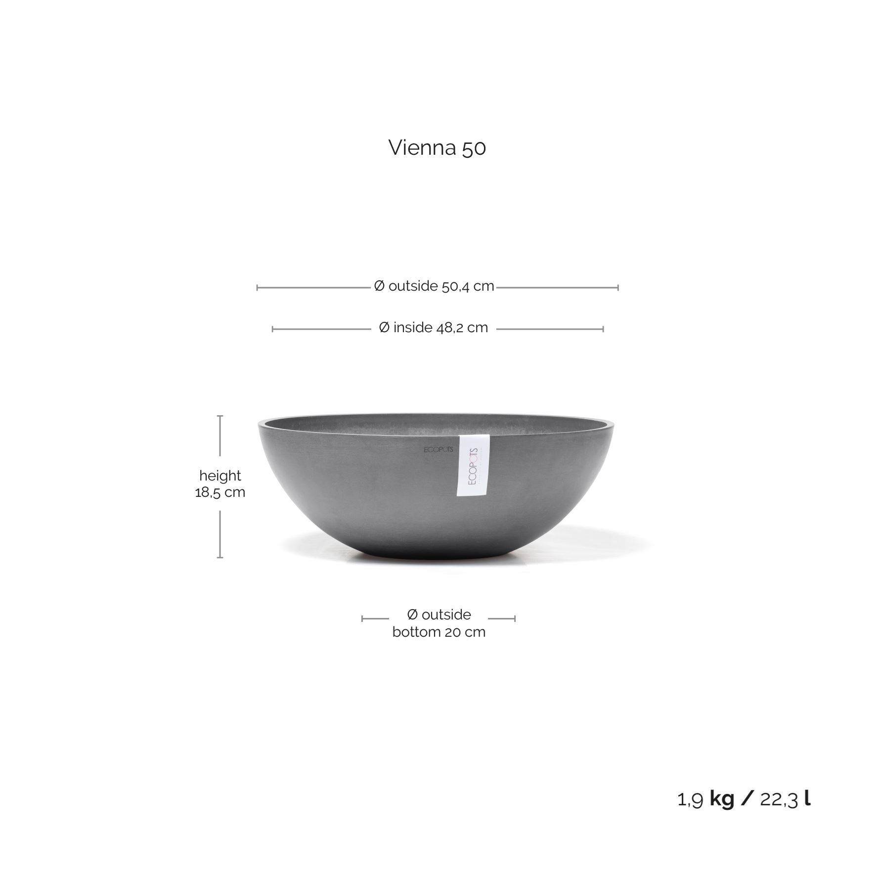 Ecopots-vienna-grey-50-cm-H-18cm