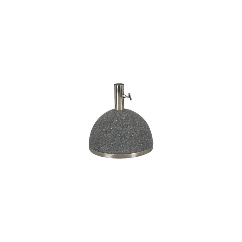 Esschert Design parasol base granito dark gray S - LxWxH: 25,4x25,4x25,4cm