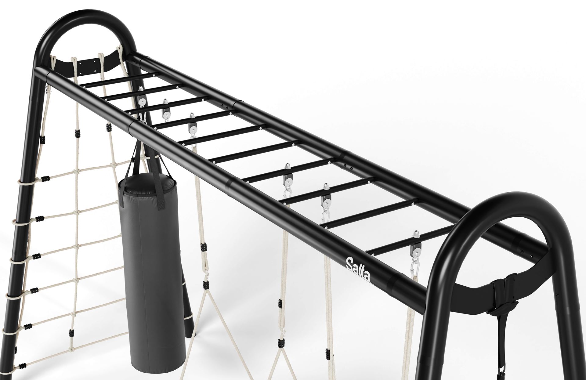 Salta-Playfit-Monkeybar-XL-Set-4-380-x150-x-245-Incl-climbing-rope-swing-nest-swing-boxi