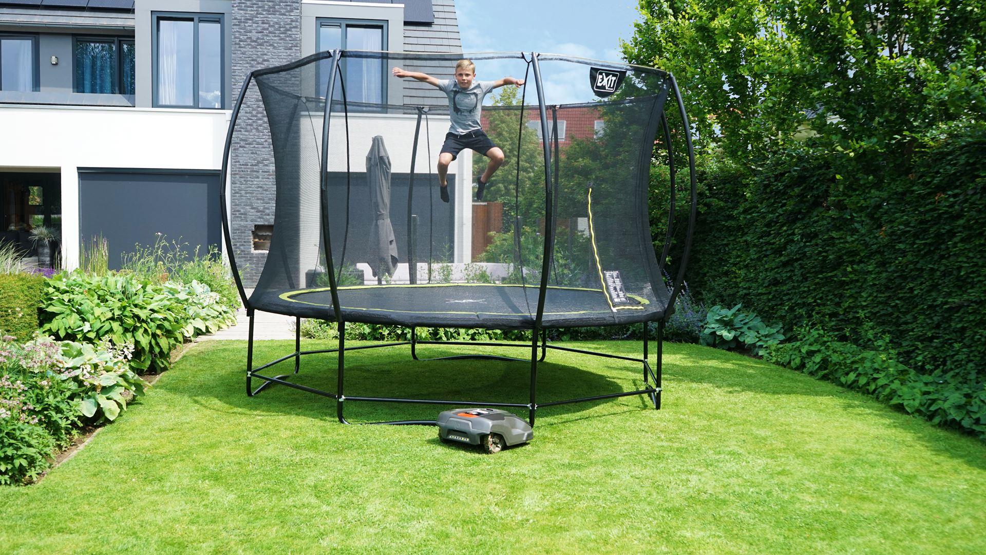 EXIT-robotmaaierstop-L-voor-trampolines-set-van-2-