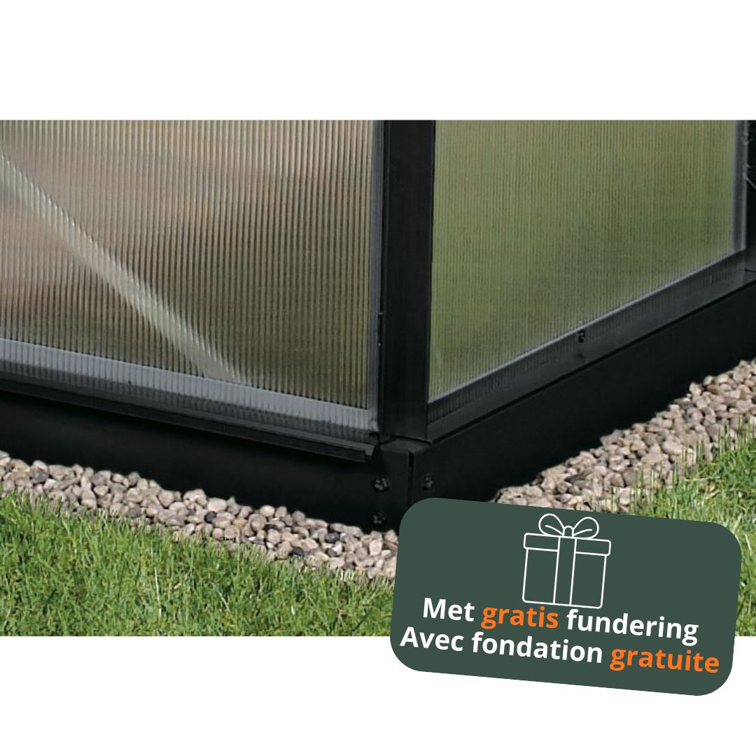 Meridian-1-6700-HKP4mm-zwart-Polycarbonaat-serre-Vrijstaand-B254-4-x-L254-4-x-H231-8-cm