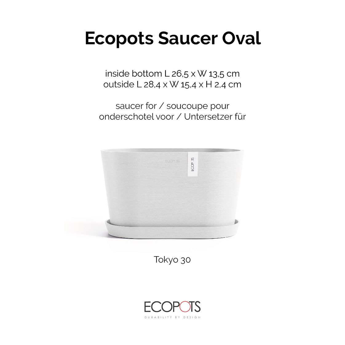 ecopots-onderschotel-ovaal-Tokyo-Pure-White-LBH-28-4x15-4x2-4-cm