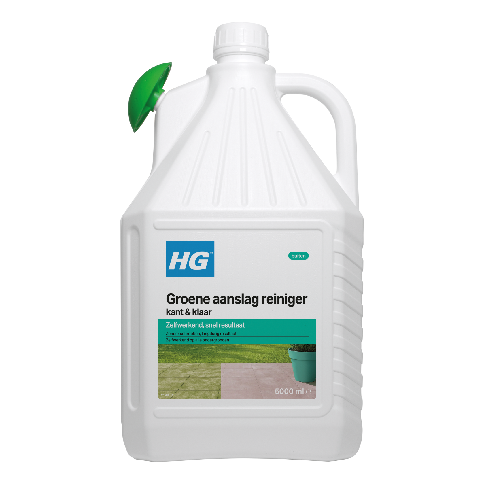 HG Green Attack Cleaner Ready-to-Use - 5L - For terrace and driveway