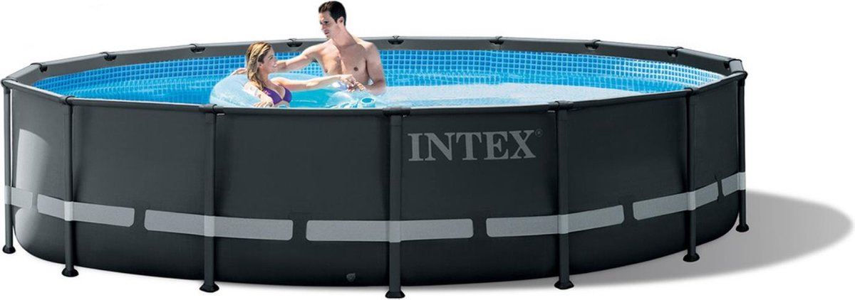 Ultra-XTR-Frame-pool-zwembadset-488x132cm-Inclusief-zandfilterpomp-trap-grondzeil-afdekzeil-Opzetzwembad