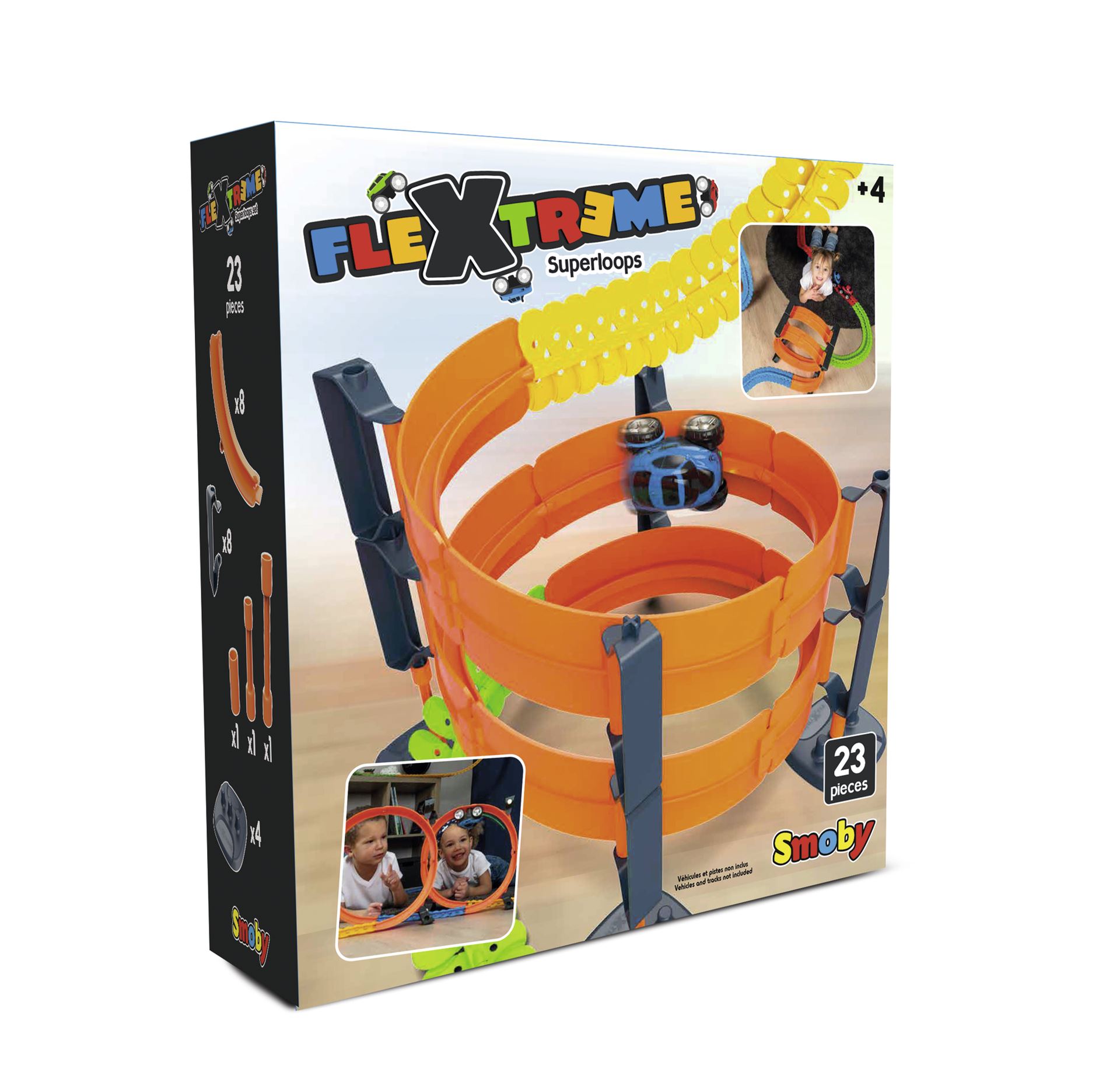 Smoby FleXtreme superlooping - Pièce pour circuit de course pour enfants
