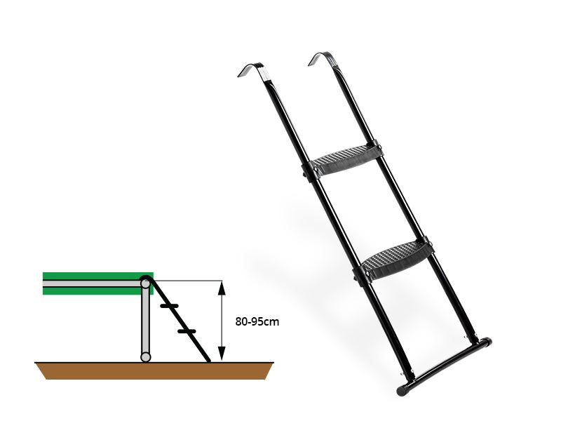 EXIT-trampoline-ladder-voor-framehoogte-van-80-95-cm