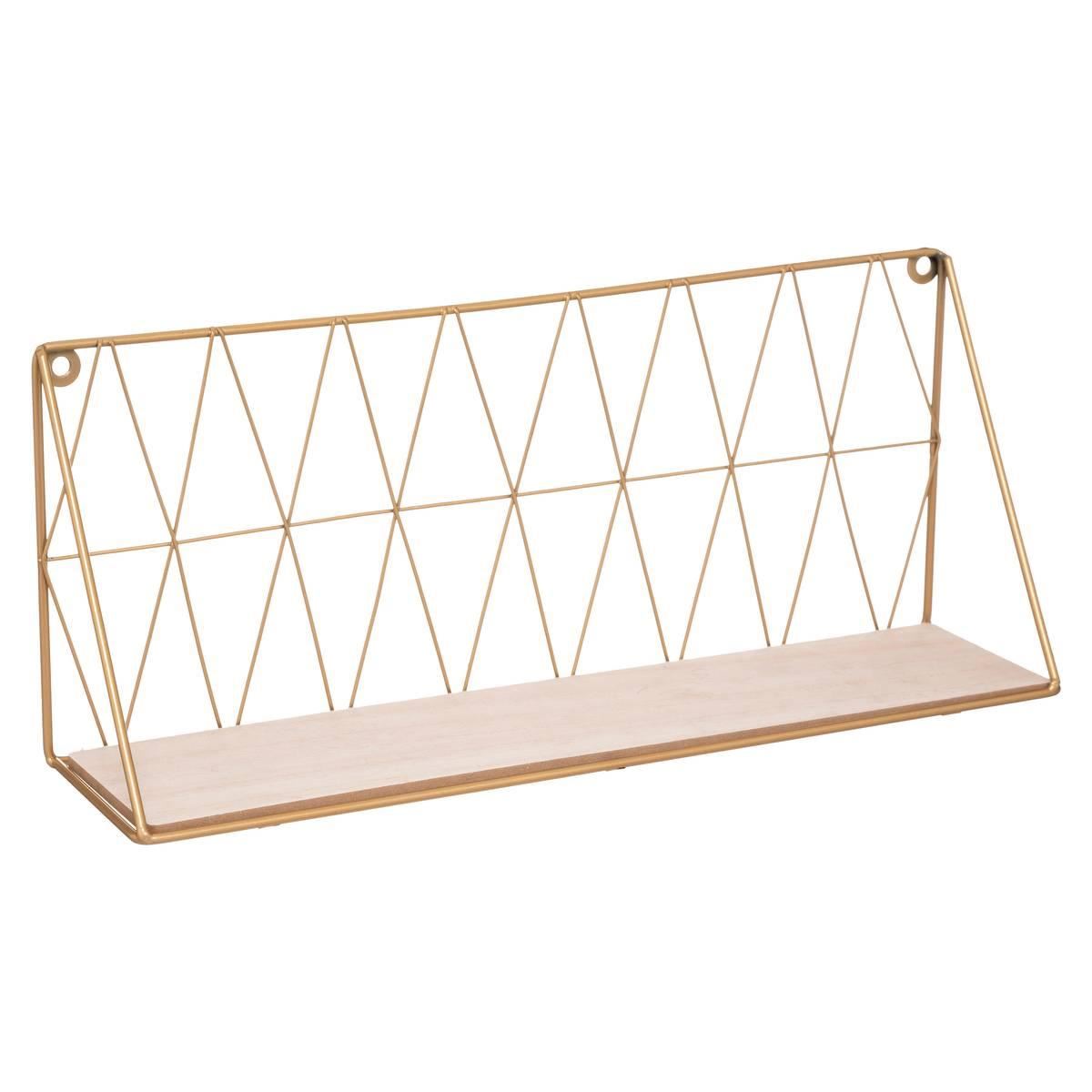 Wandplank-draadframe-Anna-lang-48-cm-goud
