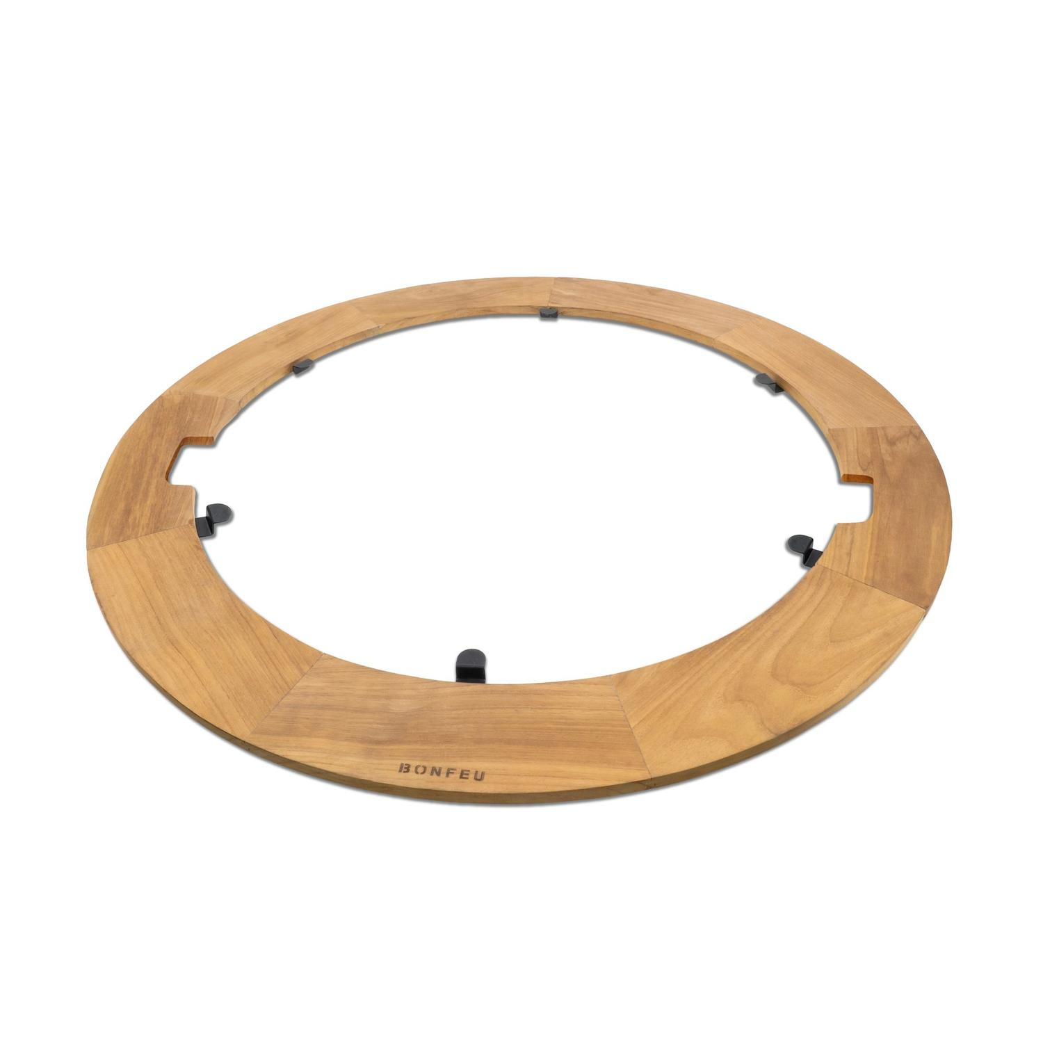 BonFeu BonTeak protective ring - Safety ring for BonPlancha Ø100cm - Teak