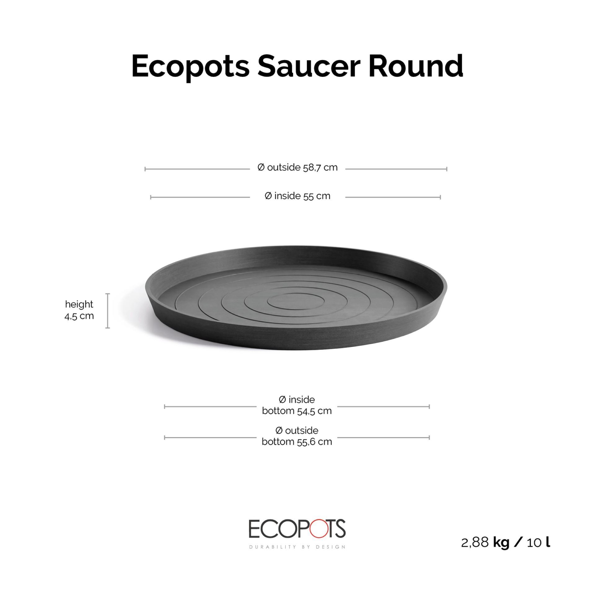 ecopots-onderschotel-rond-Dark-Grey-58-7-cm-H4-5-cm