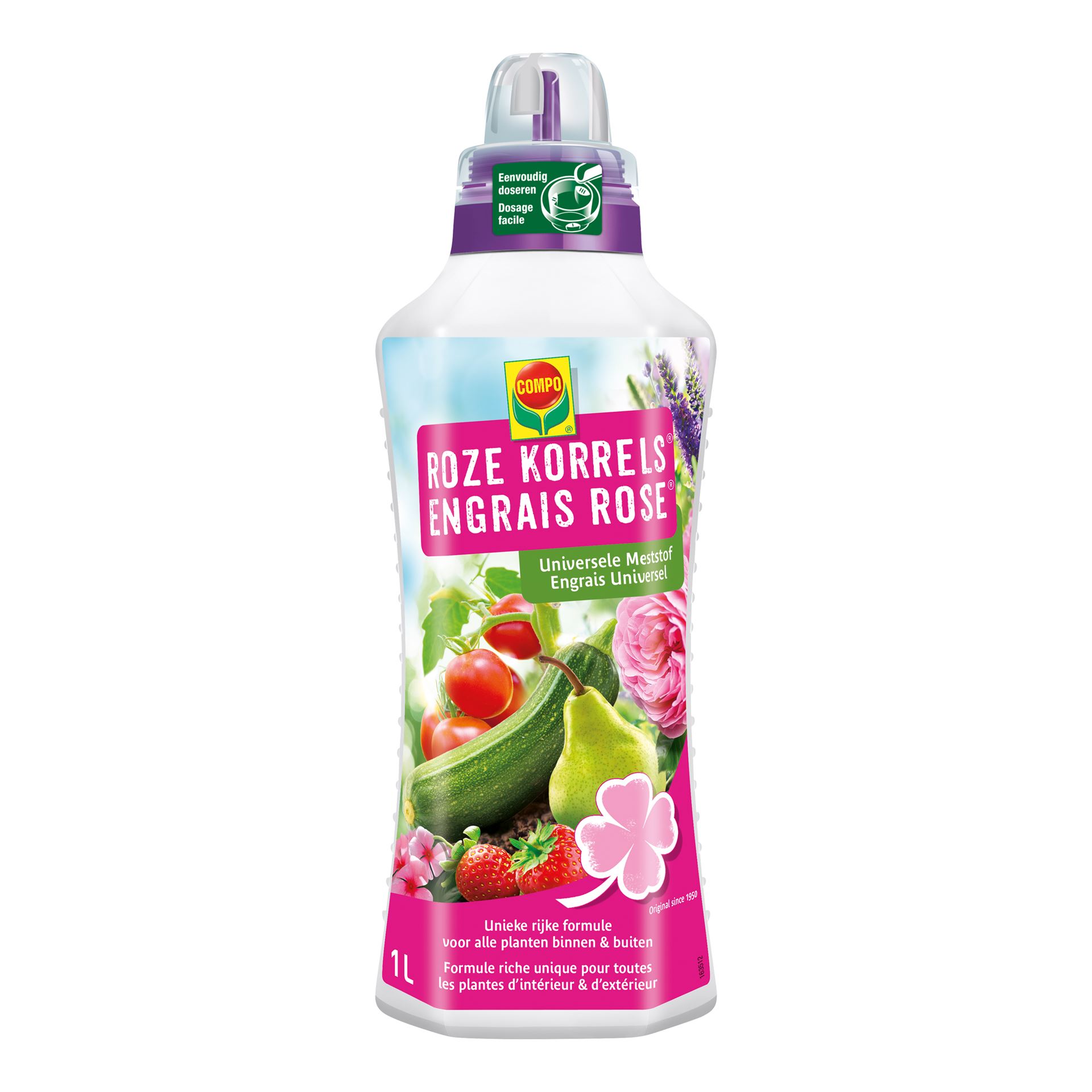 Compo-roze-korrels-vloeibaar-1L