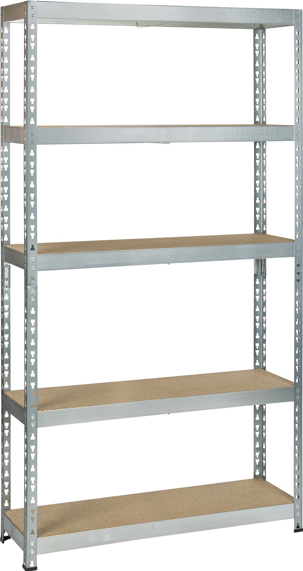 Practo Home heavy duty 836 galva - Opbergrek hout/galva - 30x100x180cm