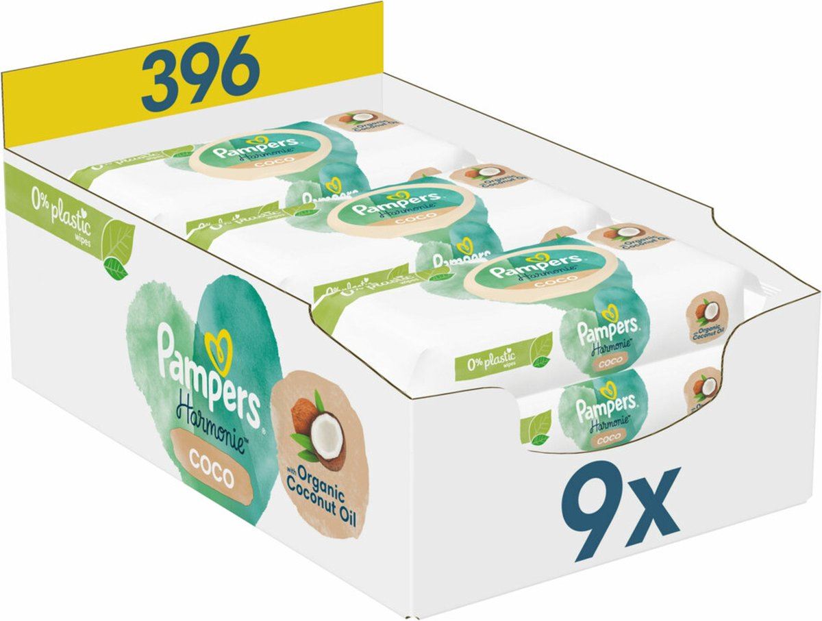 Pampers-babydoekjes-harmonie-coco-9x44stuks