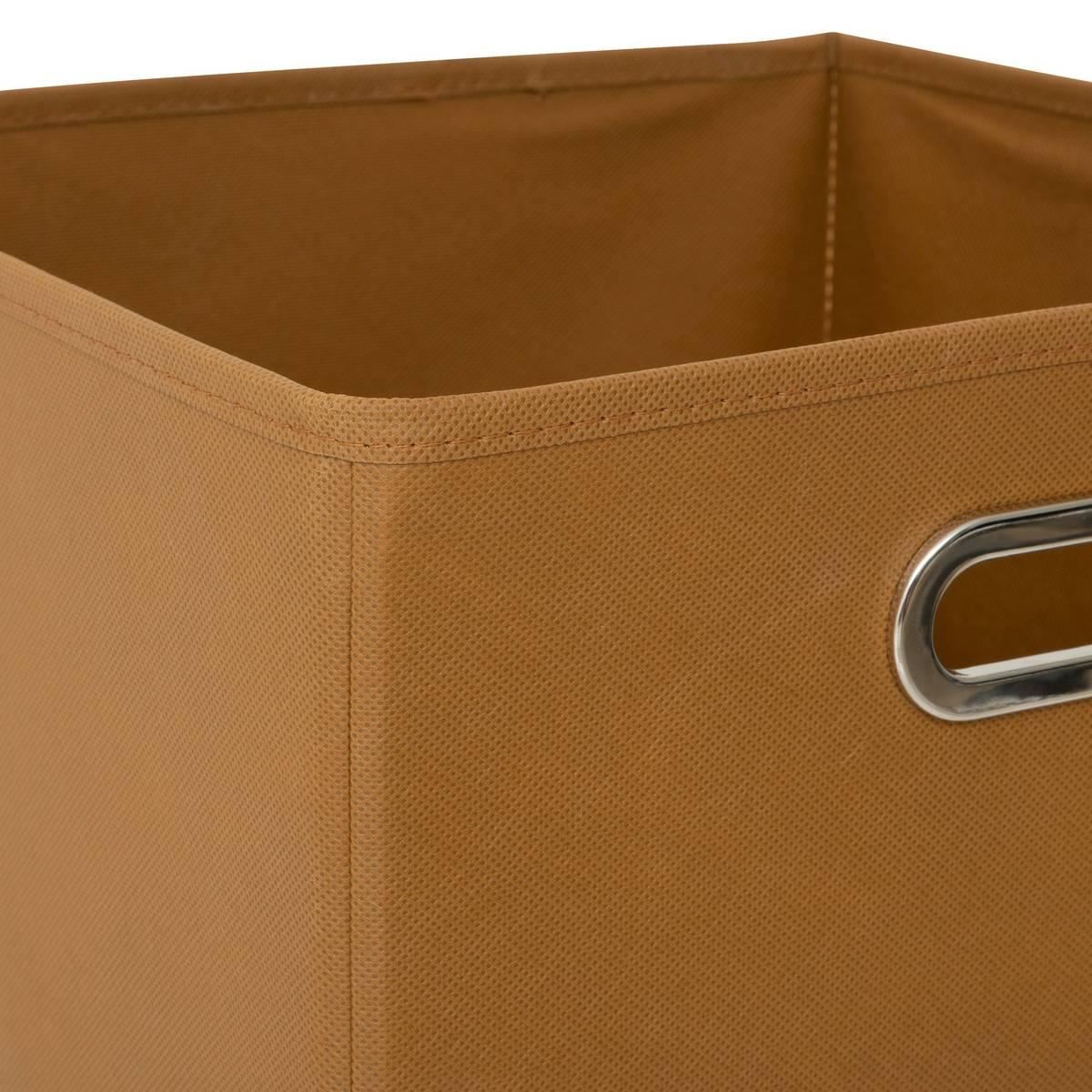 Opbergmand-31x31cm-mosterd
