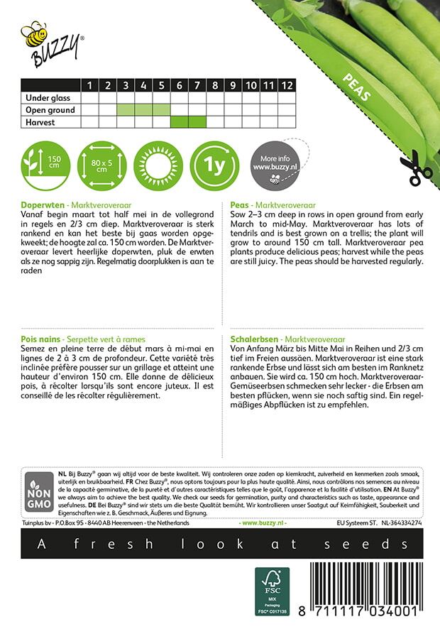 Buzzy-Doperwten-Marktveroveraar-