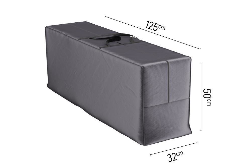 aerocover-kussentas-125x32xH50-antraciet