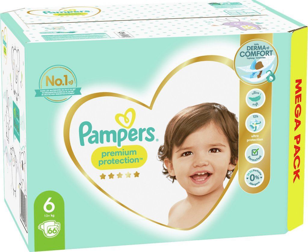 Pampers-Premium-Protection-Maat-6-66-luiers-15-KG-