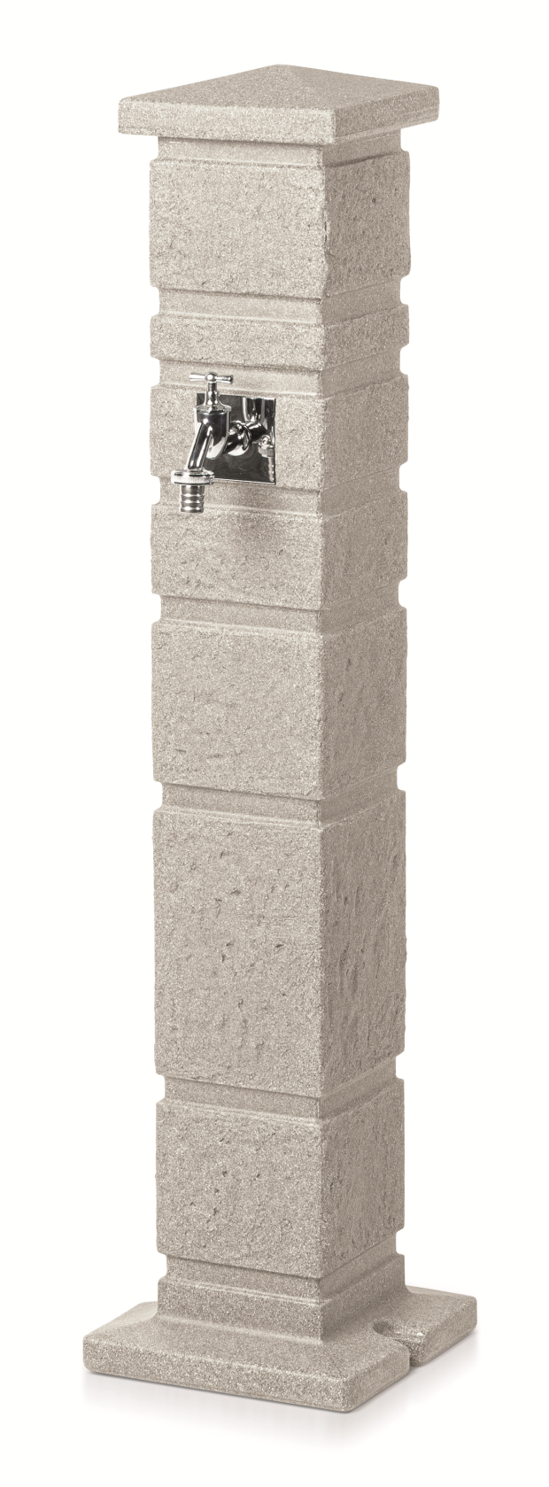 Prosperplast Romana Water Tap Point - Cool Gray (Light Stone) - 110 cm