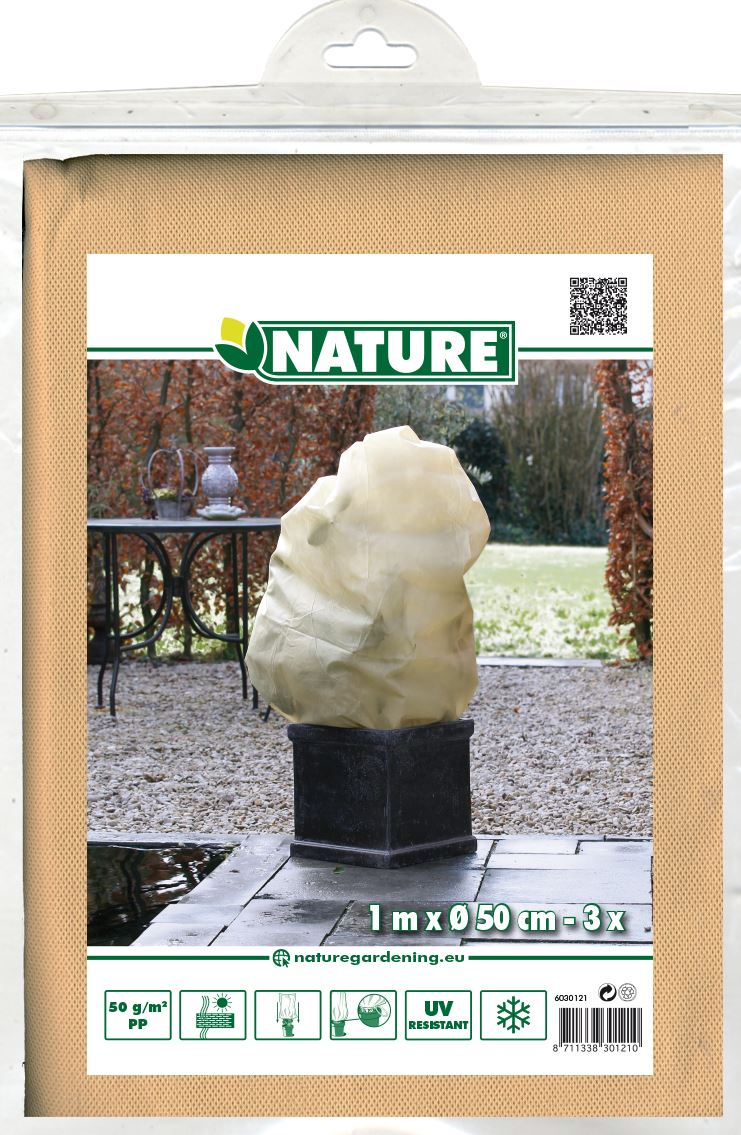 Nature winter cover - 3 pieces - 150x50cm - 50g/m²