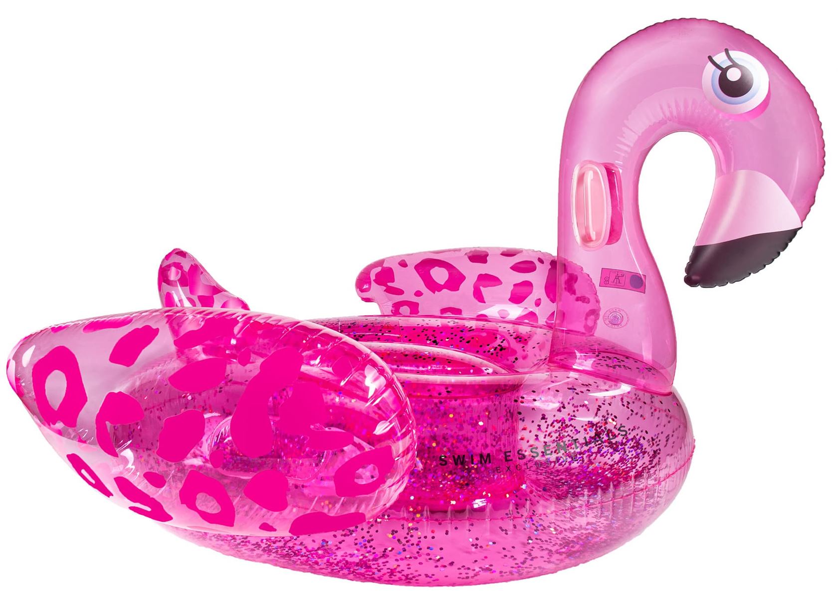 Ride-on-Neon-panterprint-Flamingo-160x130cm