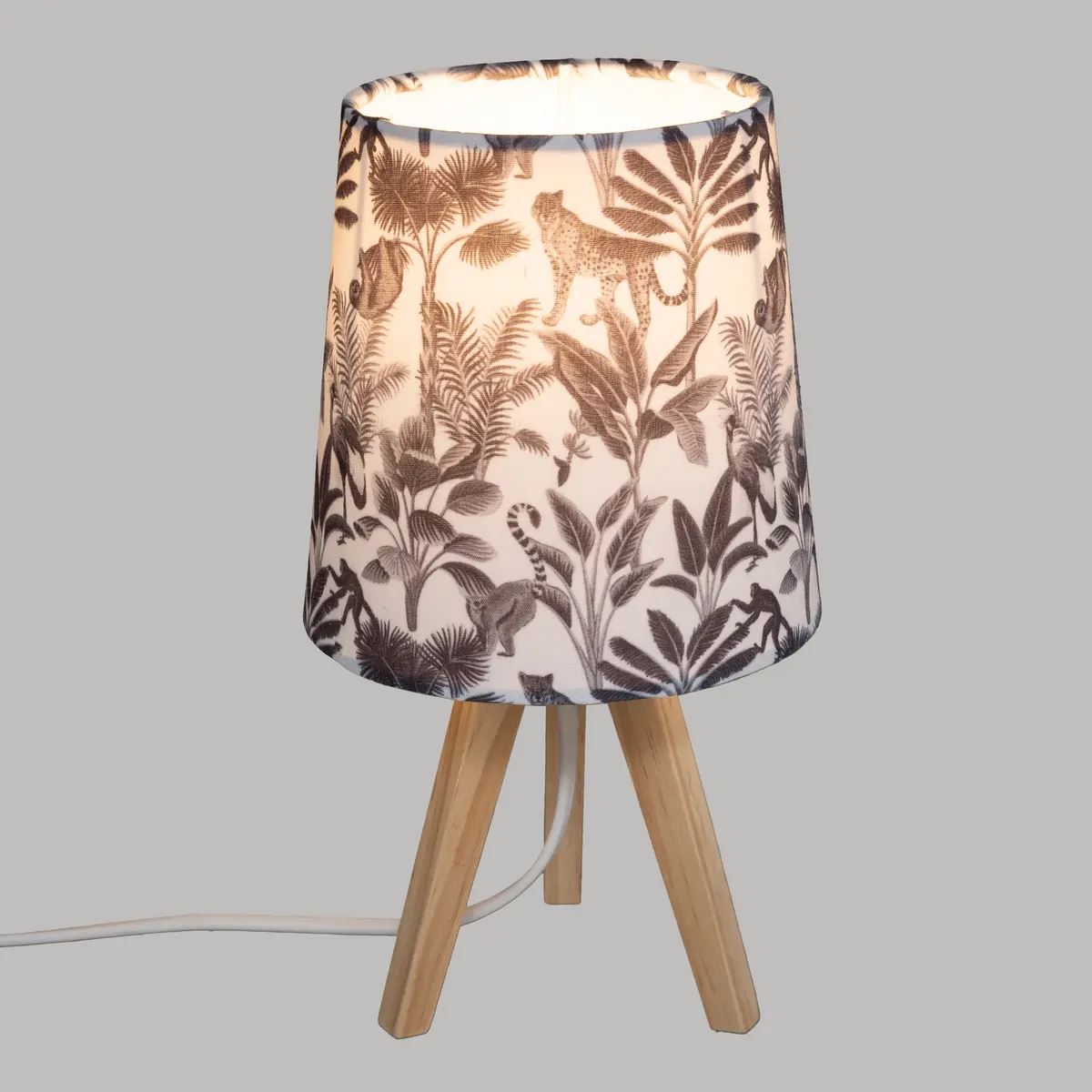 Driepootlamp-jungle-hoog-24-cm-hout-E14