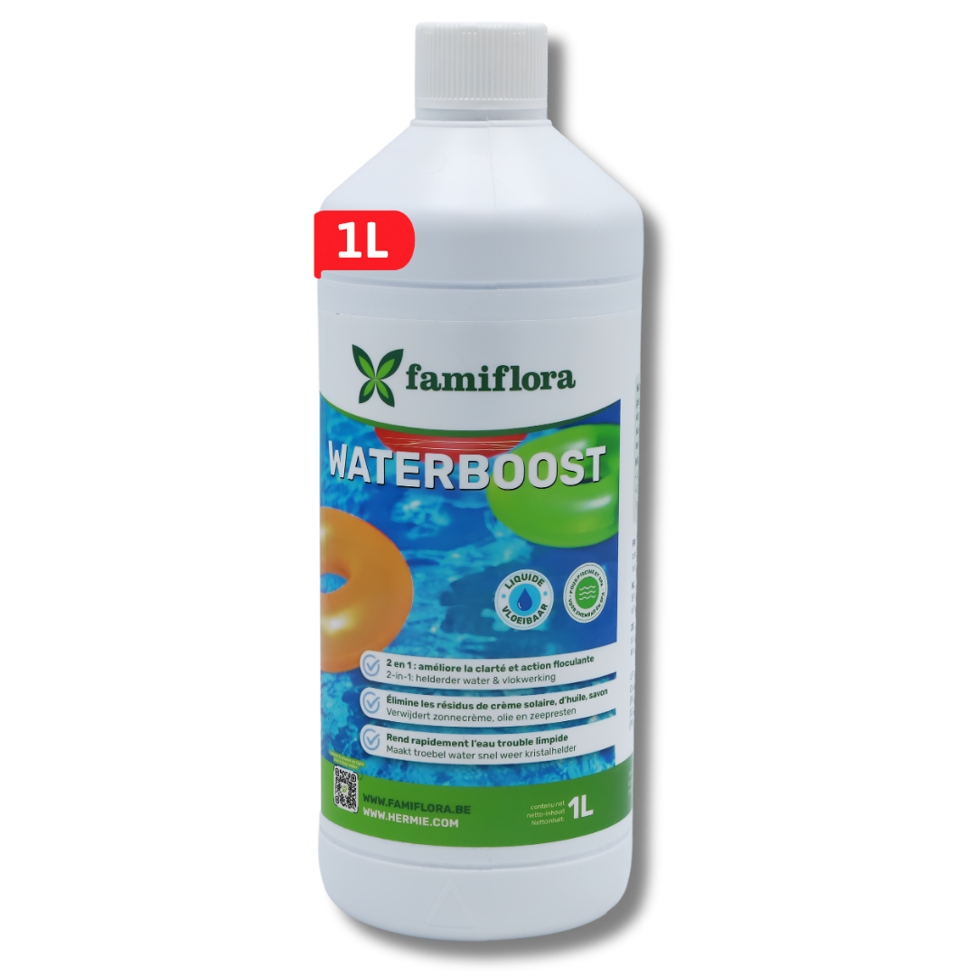 Famiflora Waterboost vloeibaar 1L - tegen troebel water!