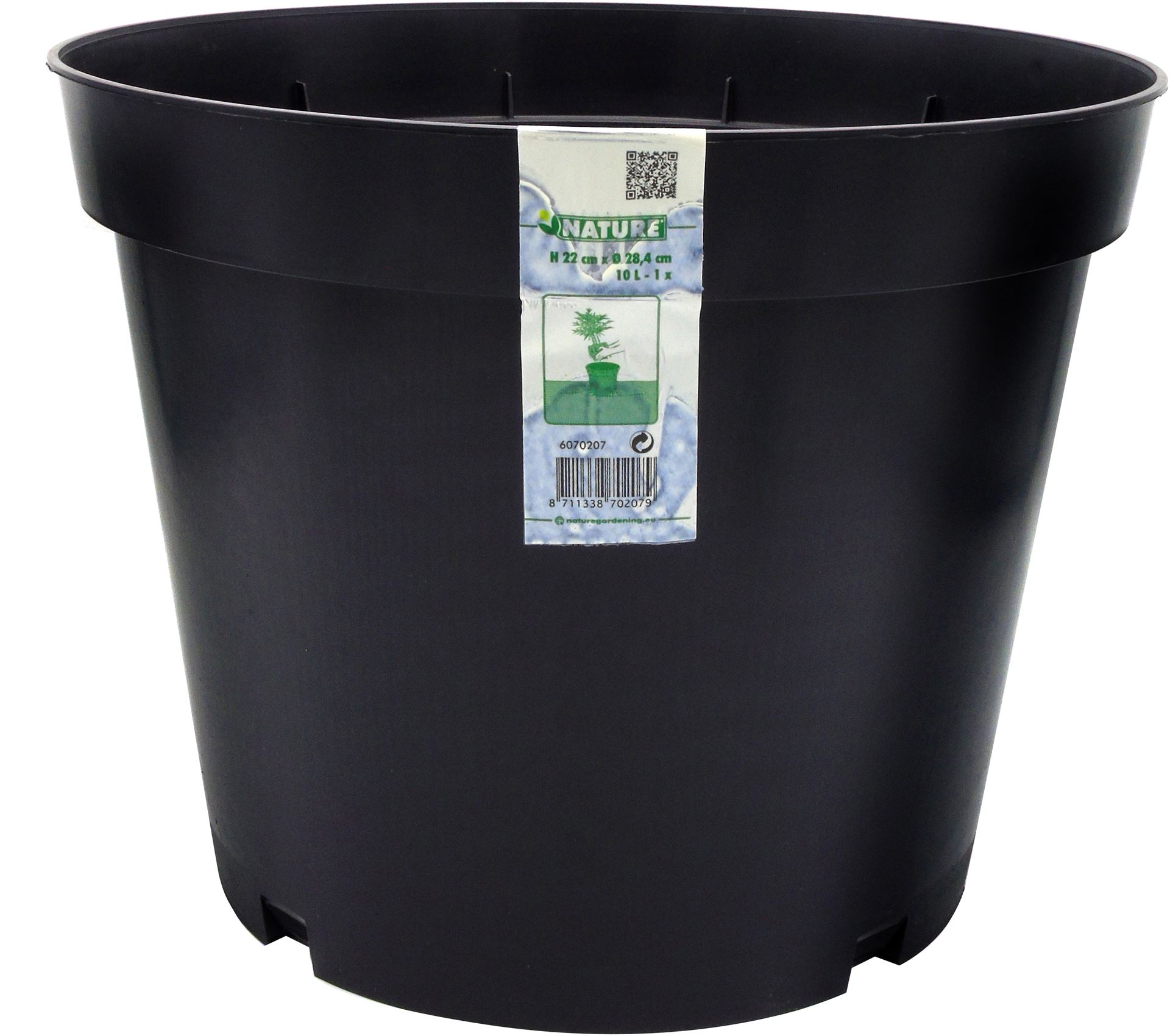 Container-zwart-10l-H22x-28-4cm