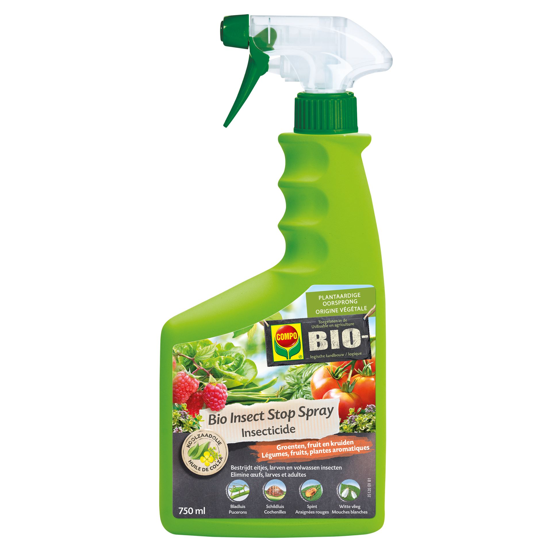 Compo-bio-insect-stop-groenten-fruit-kruiden-spray-750ml