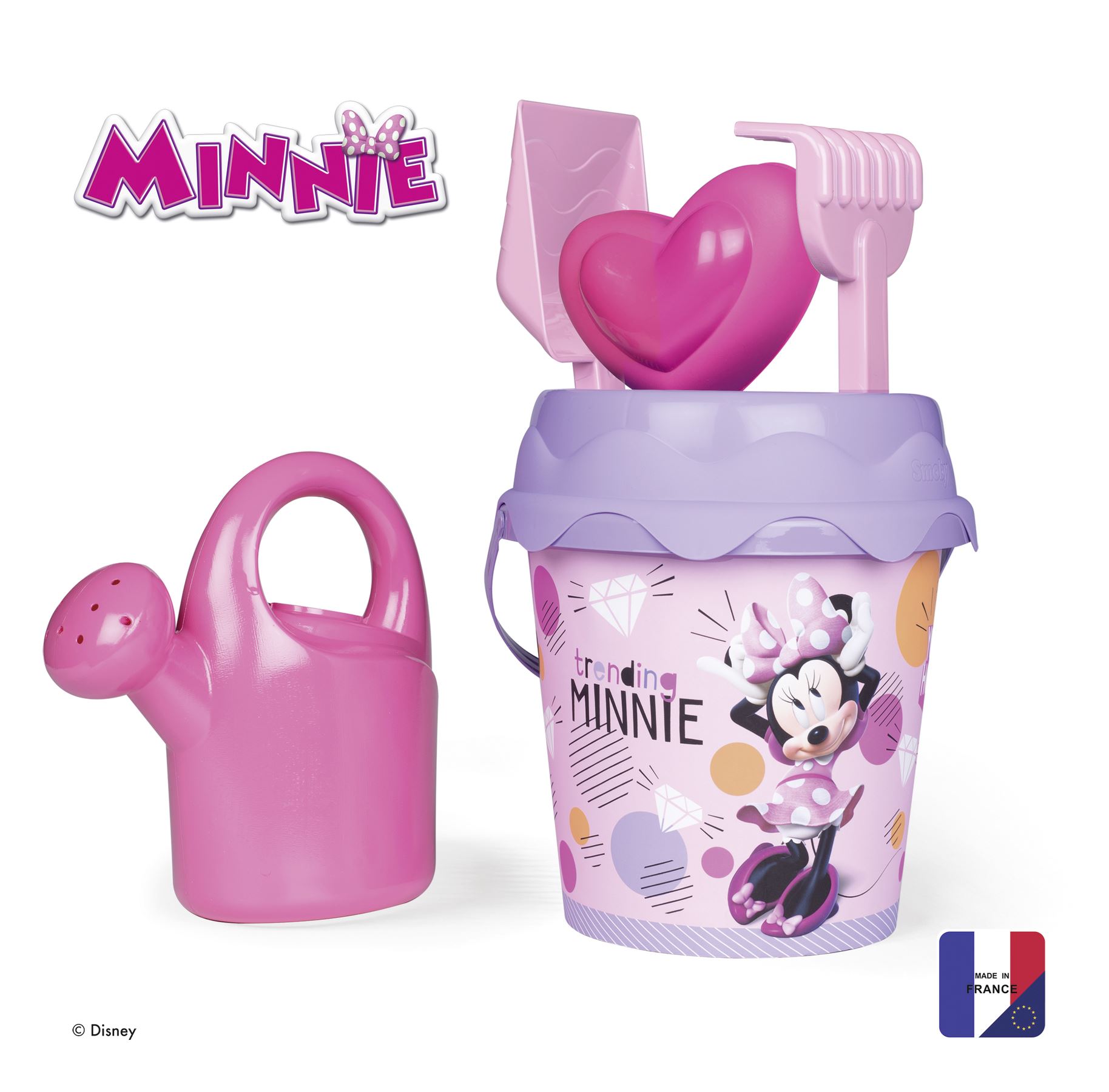 Minnie-emmer-gevuld-gieter