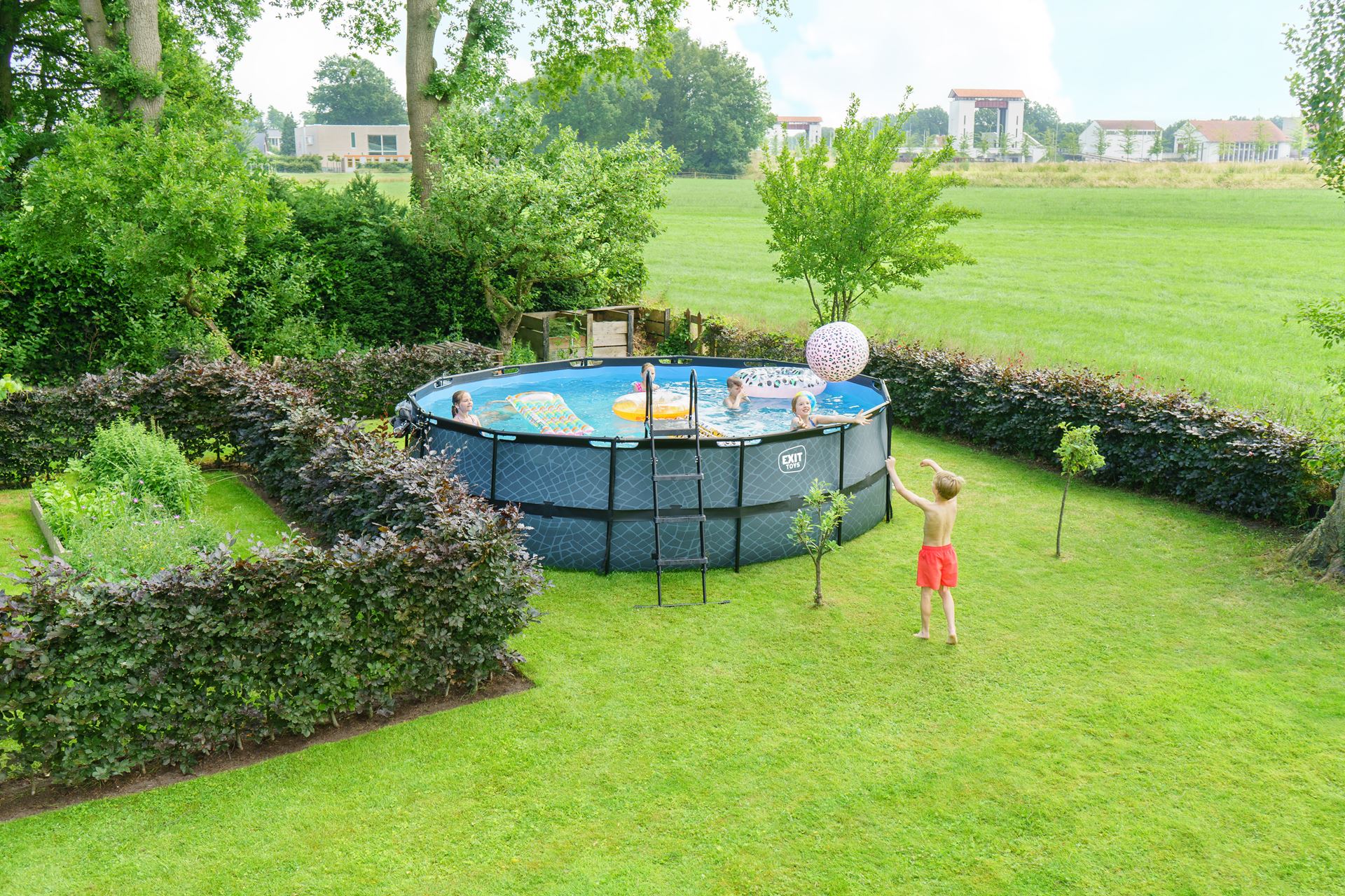 EXIT-Stone-zwembad-488x122cm-met-filterpomp-grijs