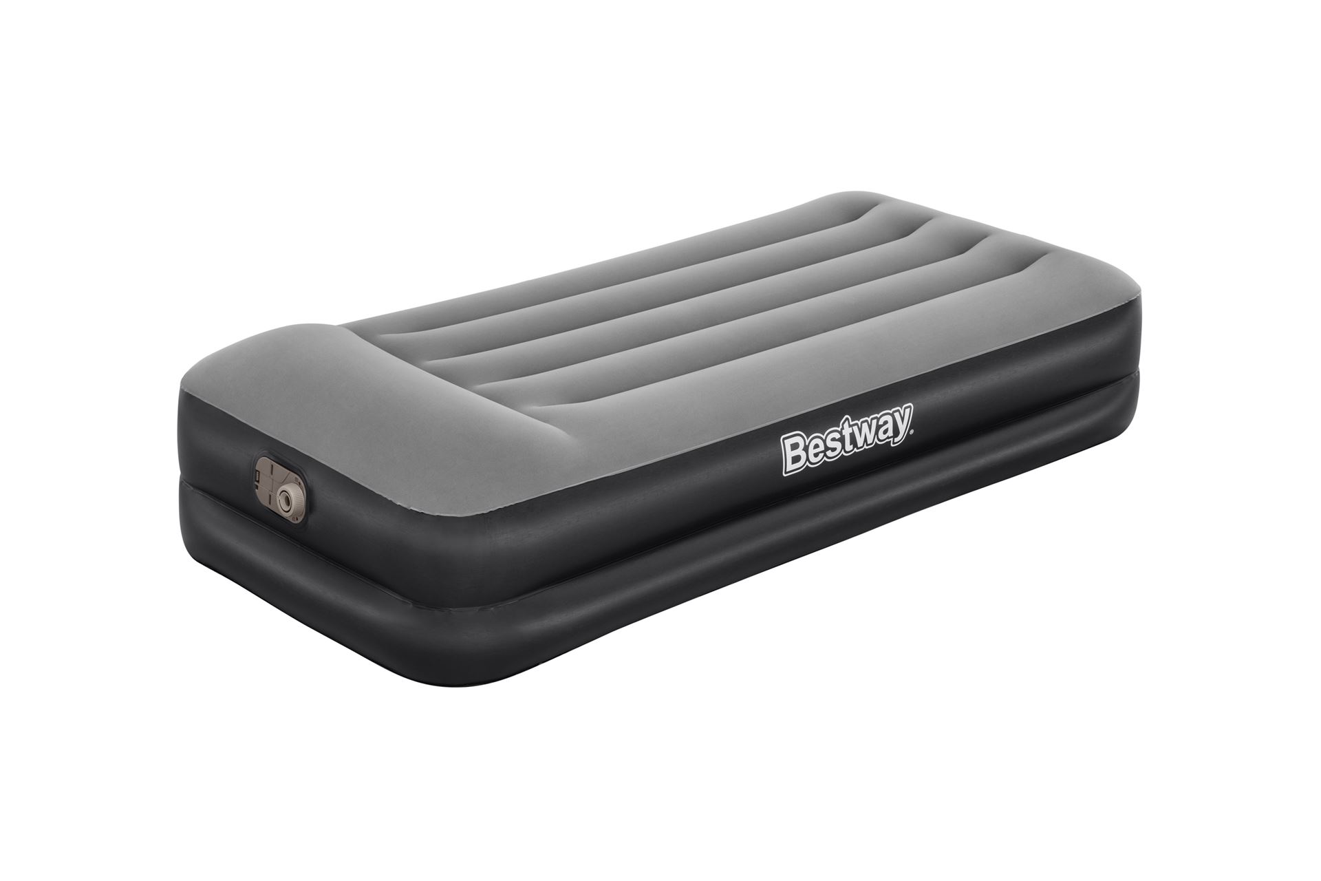 Bestway-1-91m-x-97cm-x-46cm-Tritech-Air-Mattress-Twin-Built-in-AC-pump