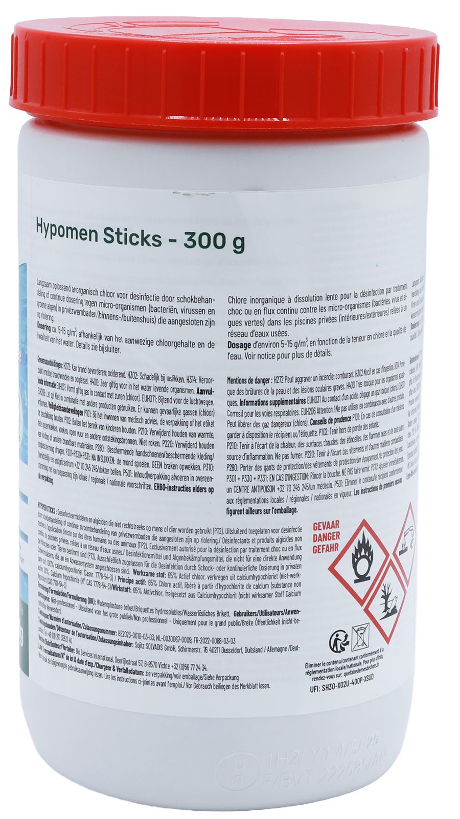 Langwerkend-anorganisch-chloor-900g-300g-sticks-niet-gestabiliseerd-chloor