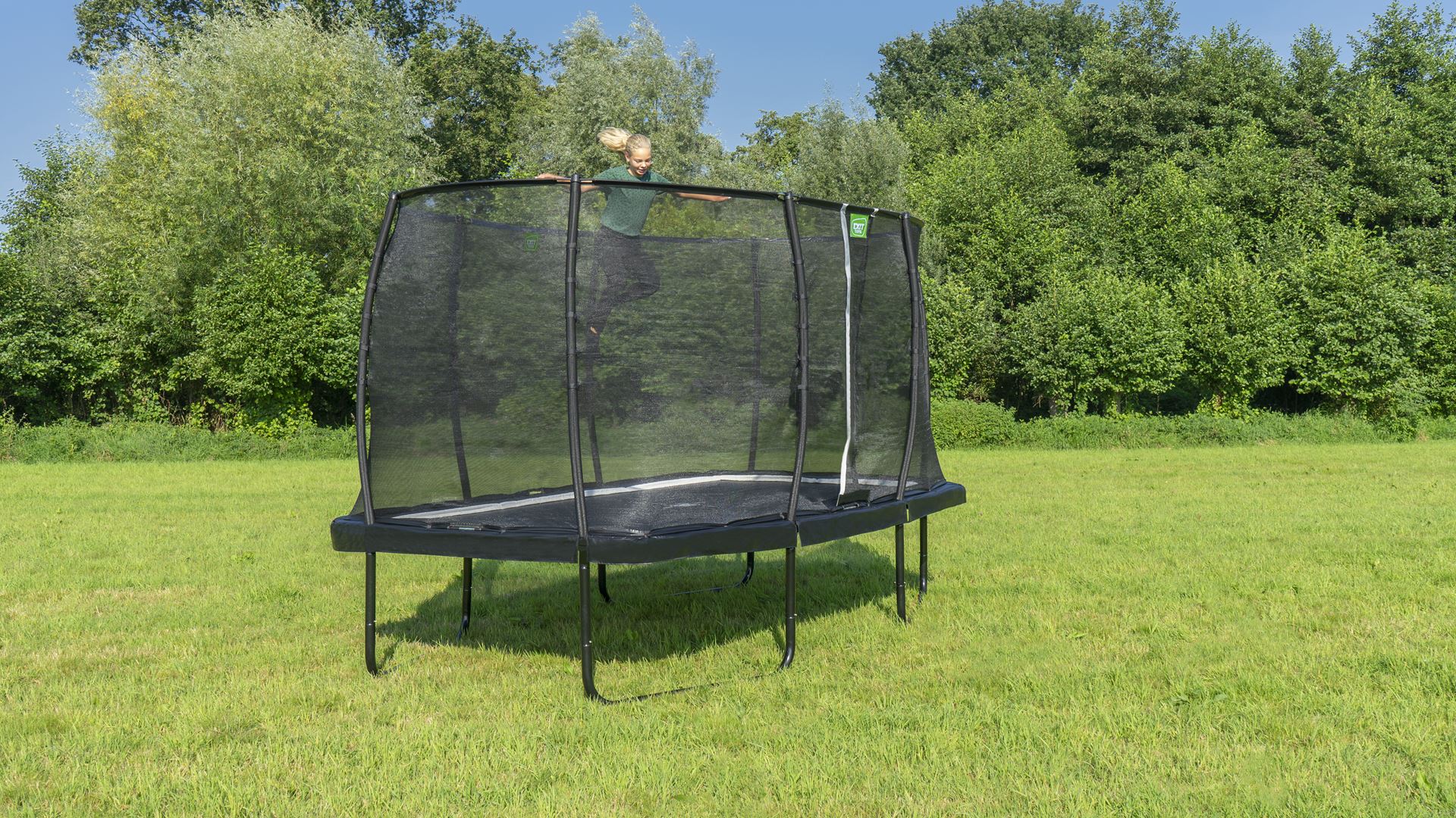 EXIT-Allure-Classic-trampoline-214x366cm-groen