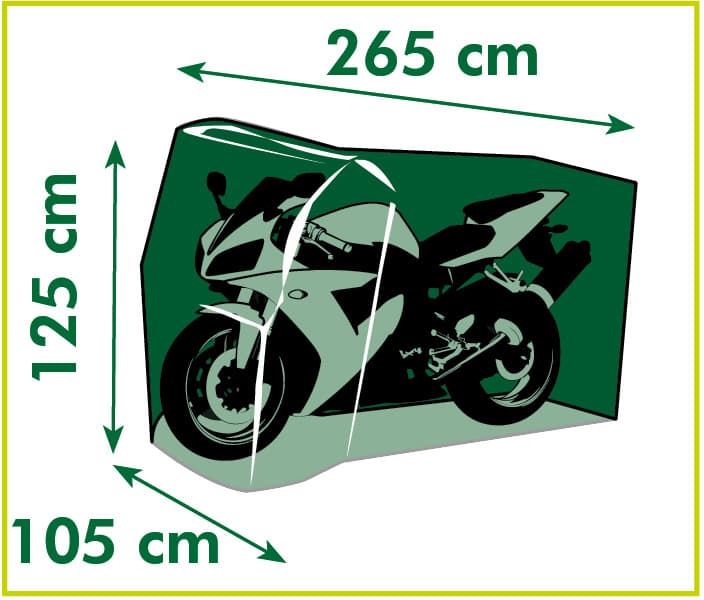 Beschermhoes-voor-motor-grijs-PE-H125x265x105cm