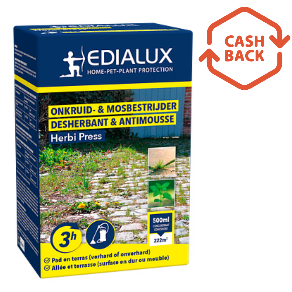 Edialux - Herbi Press - 500ml - against moss and weeds