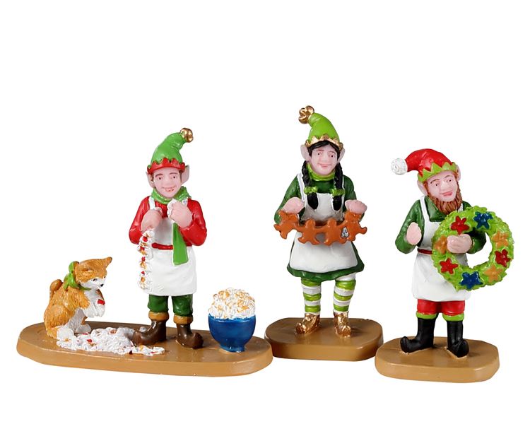 Lemax-Crafty-Elves-Set-Of-3