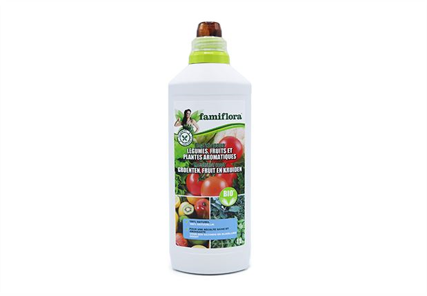 Famiflora fertilizer for vegetables, fruits and herbs - 1L - organic