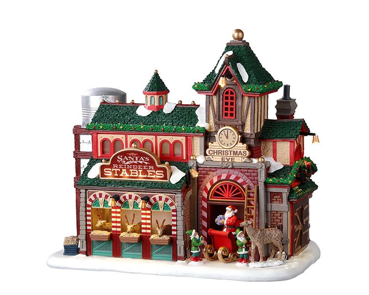 Lemax-Santa-S-Reindeer-Stables-B-O-4-5V-