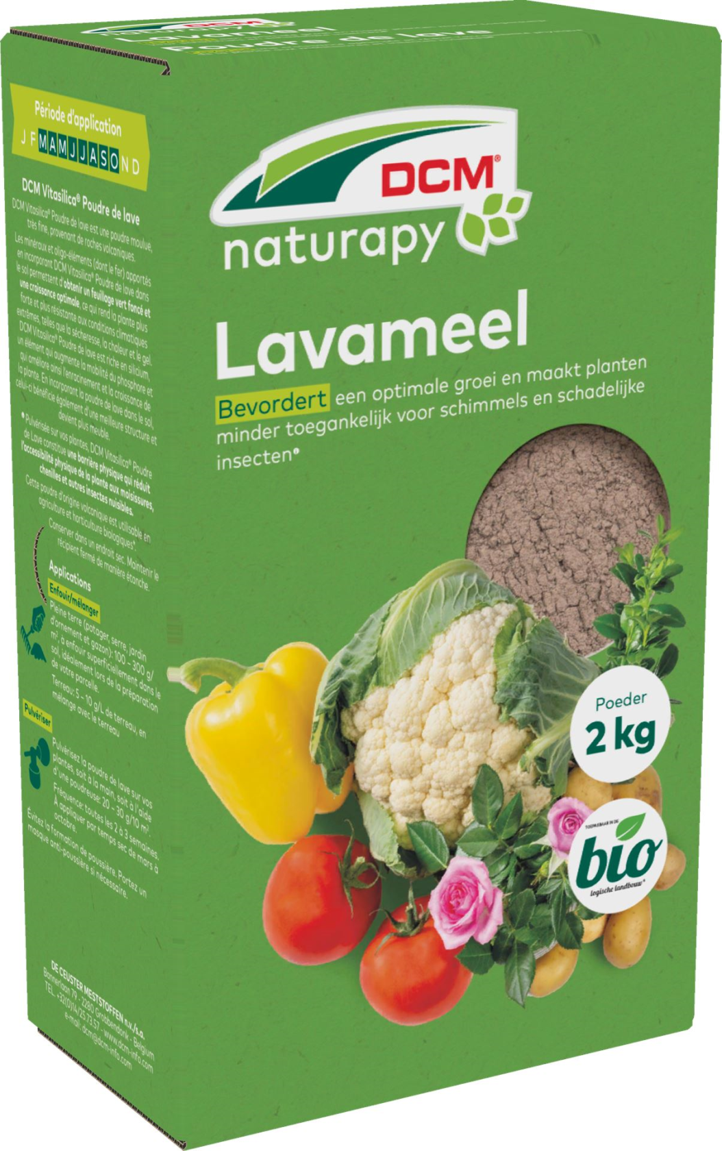 DCM Lavameel Vitasilica Poeder – 2kg – Bio