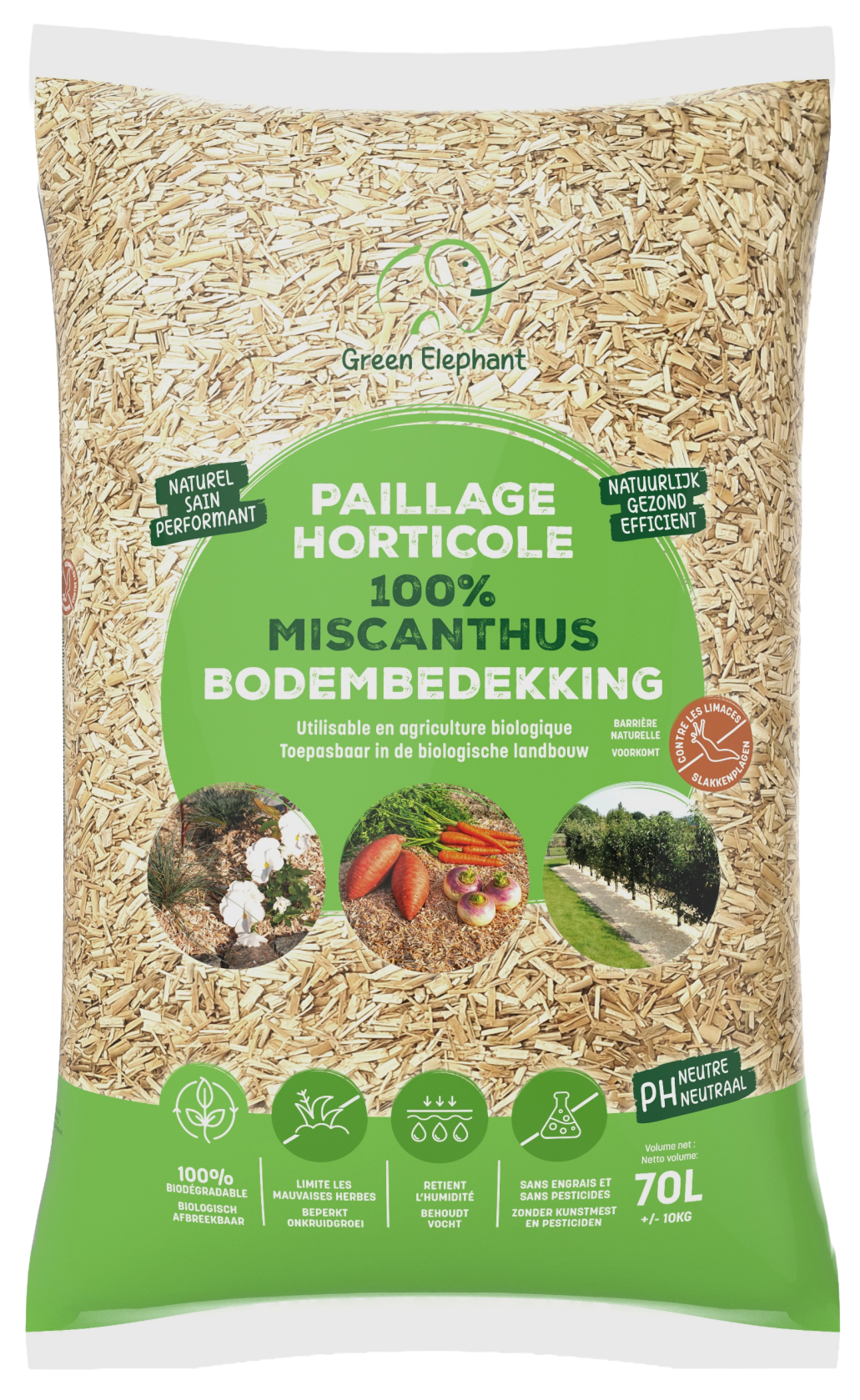 Green Elephant ground cover - litter 10kg