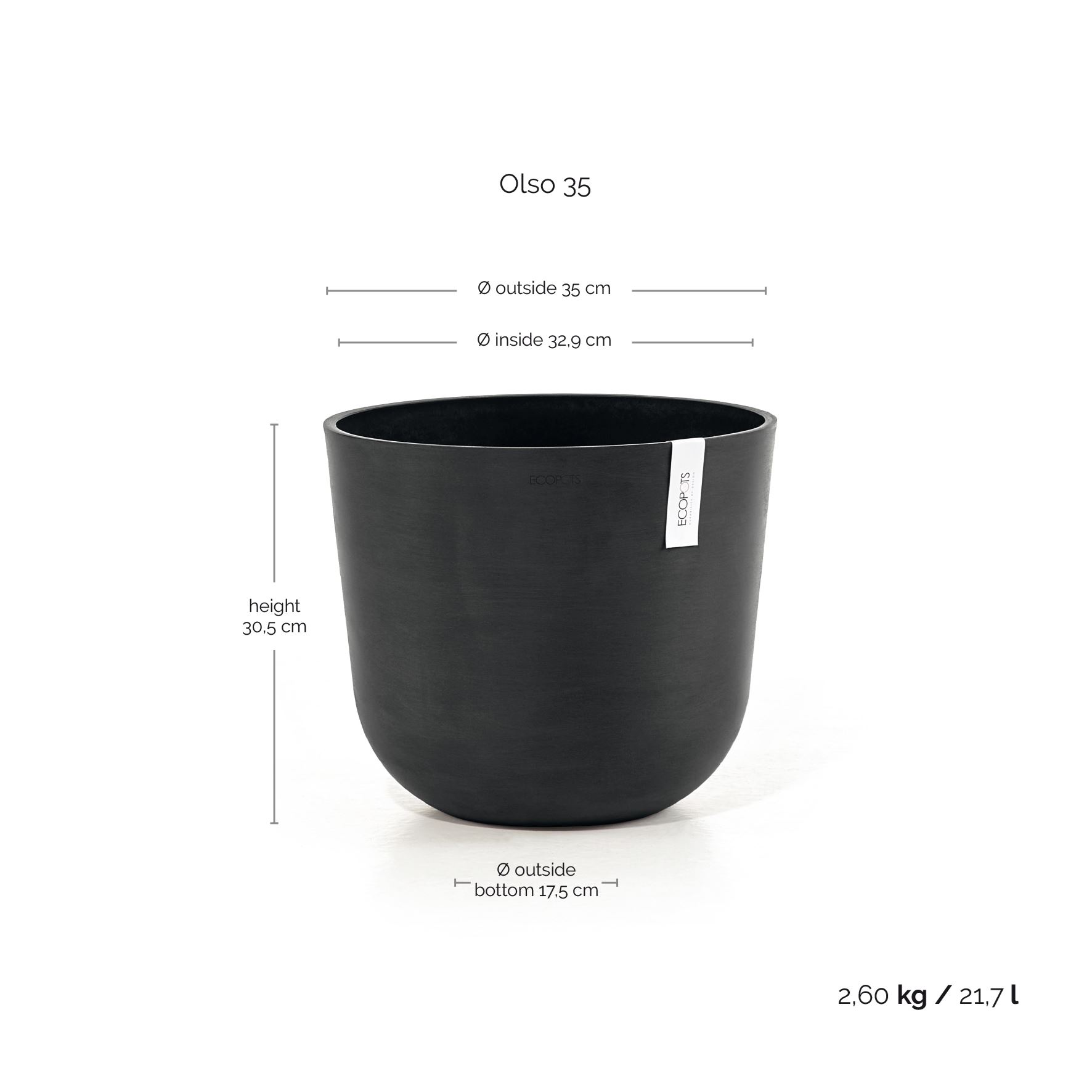 Ecopots-oslo-dark-grey-35-cm-H30-5-cm