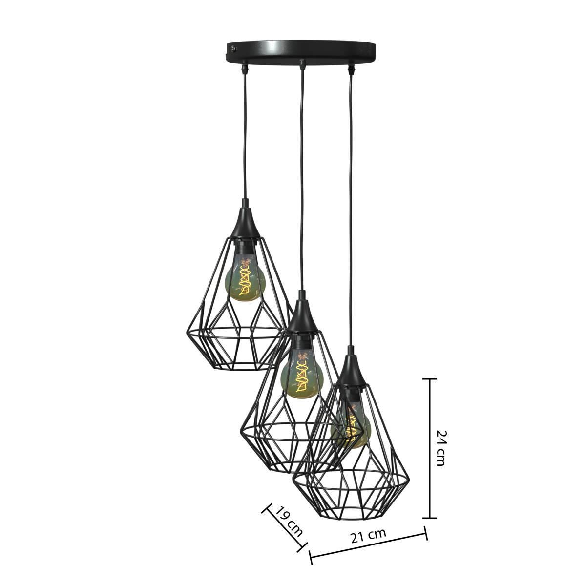 Hanglamp-Kaore-21x19x24cm-metaal-zwart