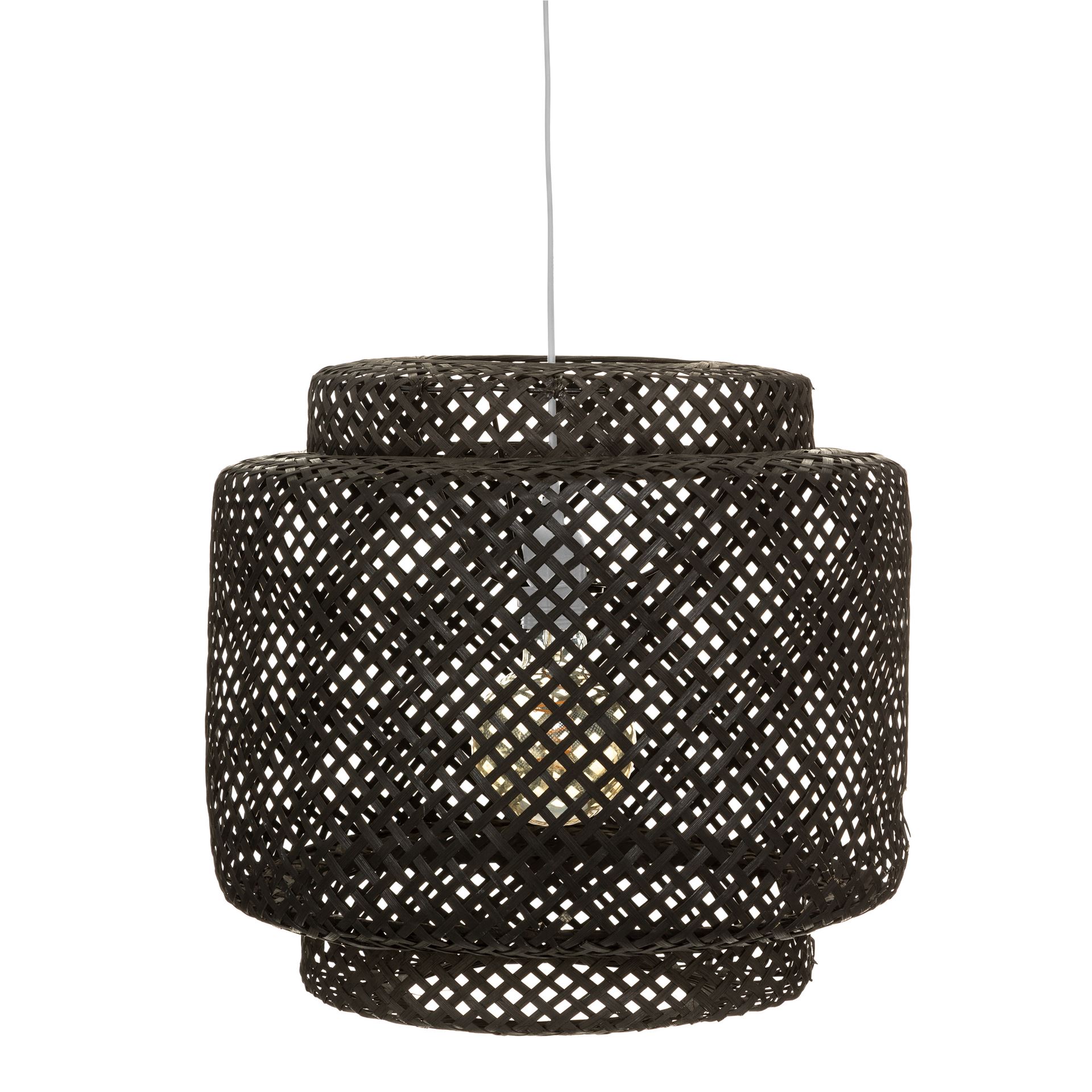 Hanglamp-Liby-D40xH38cm-bamboe-zwart