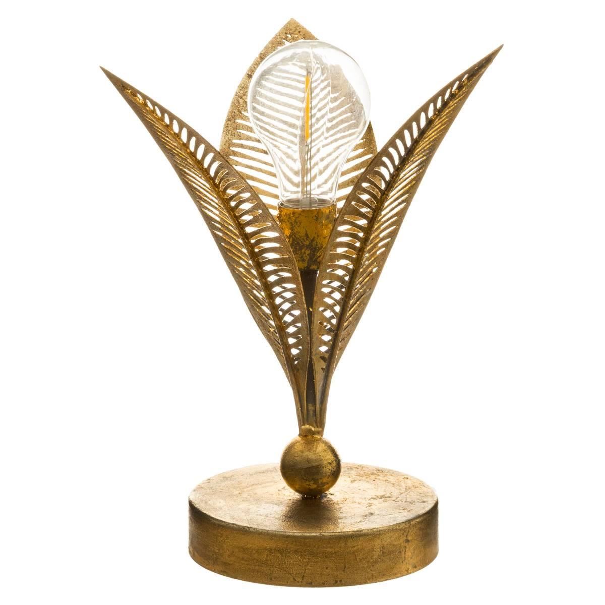 Lamp-Leaf-led-H25cm-goud