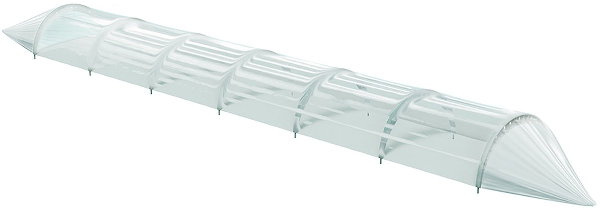 Prosperplast Floo Grow Tunnel - 360 x 57 cm - Protection for vegetable garden