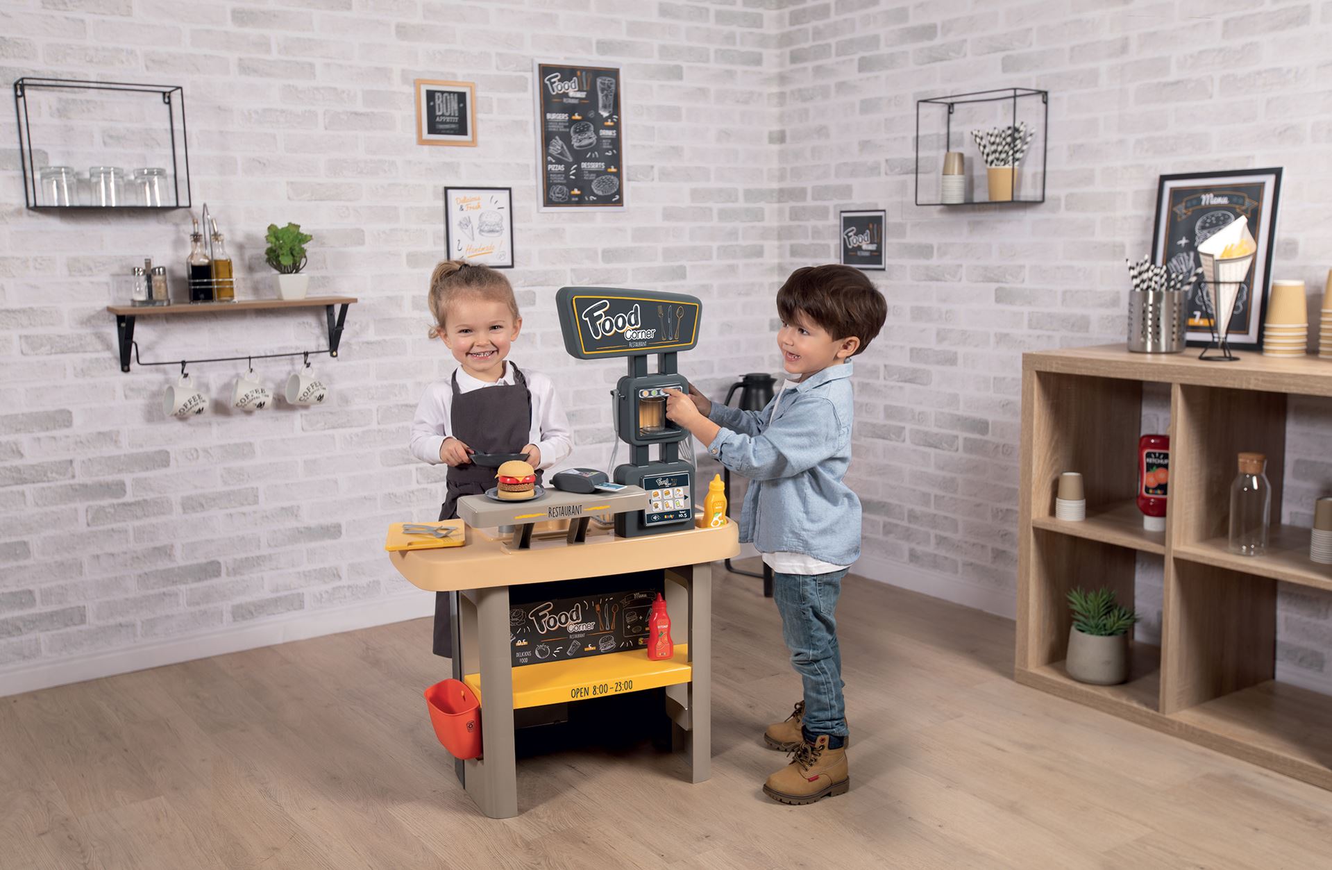 Kids-corner-restaurant-keuken-incl-29-accesoires