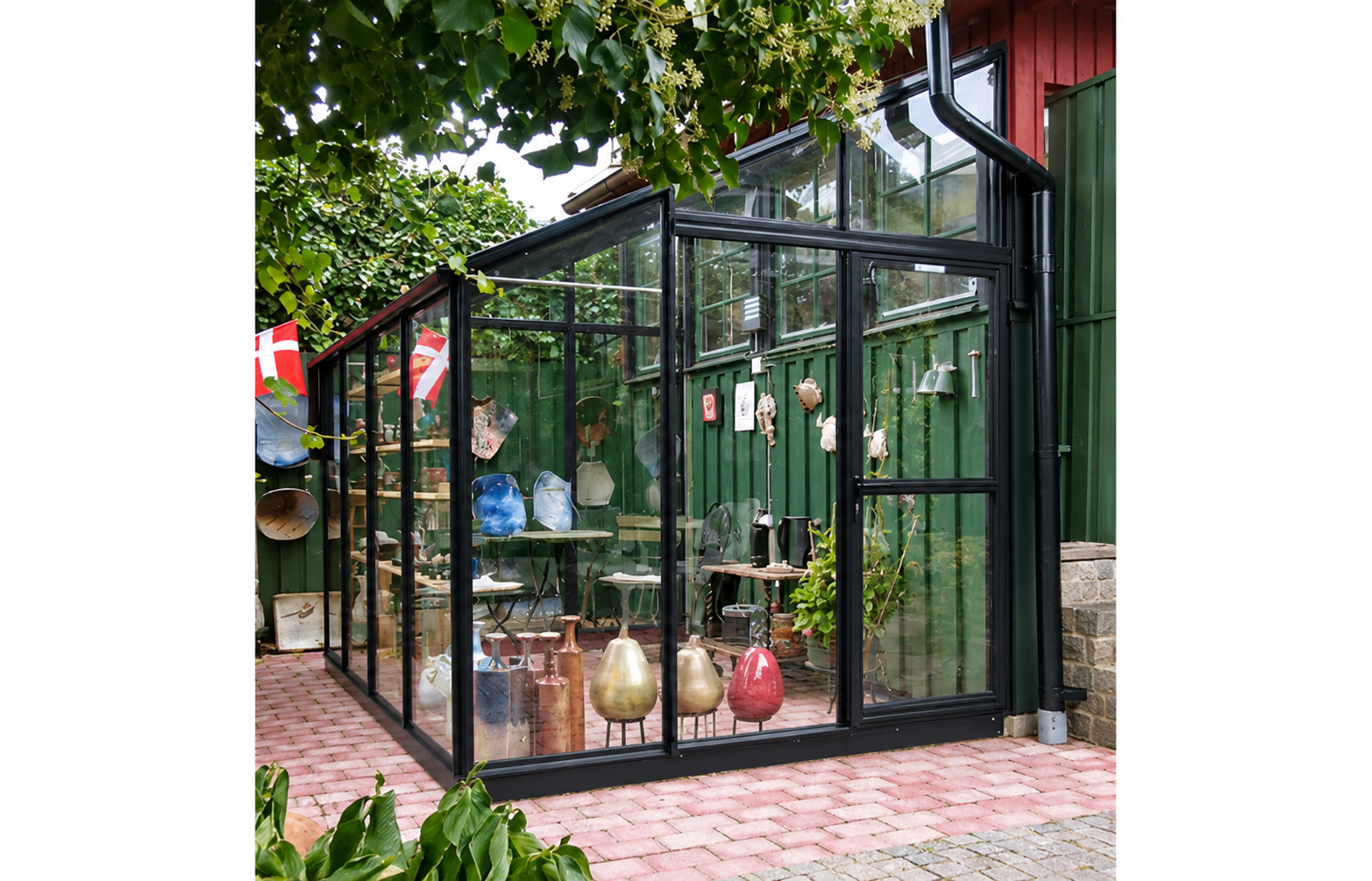 Filclair Culti-Luxx muurserre - 2,25 x 3,75m - Zwart