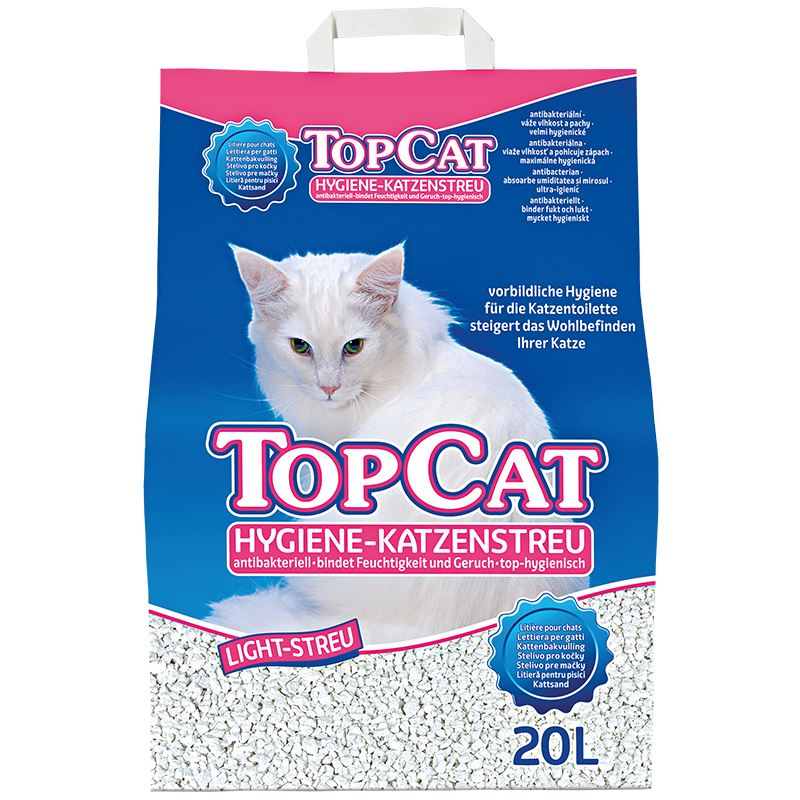 TopCat antibacterial cat litter - 20L