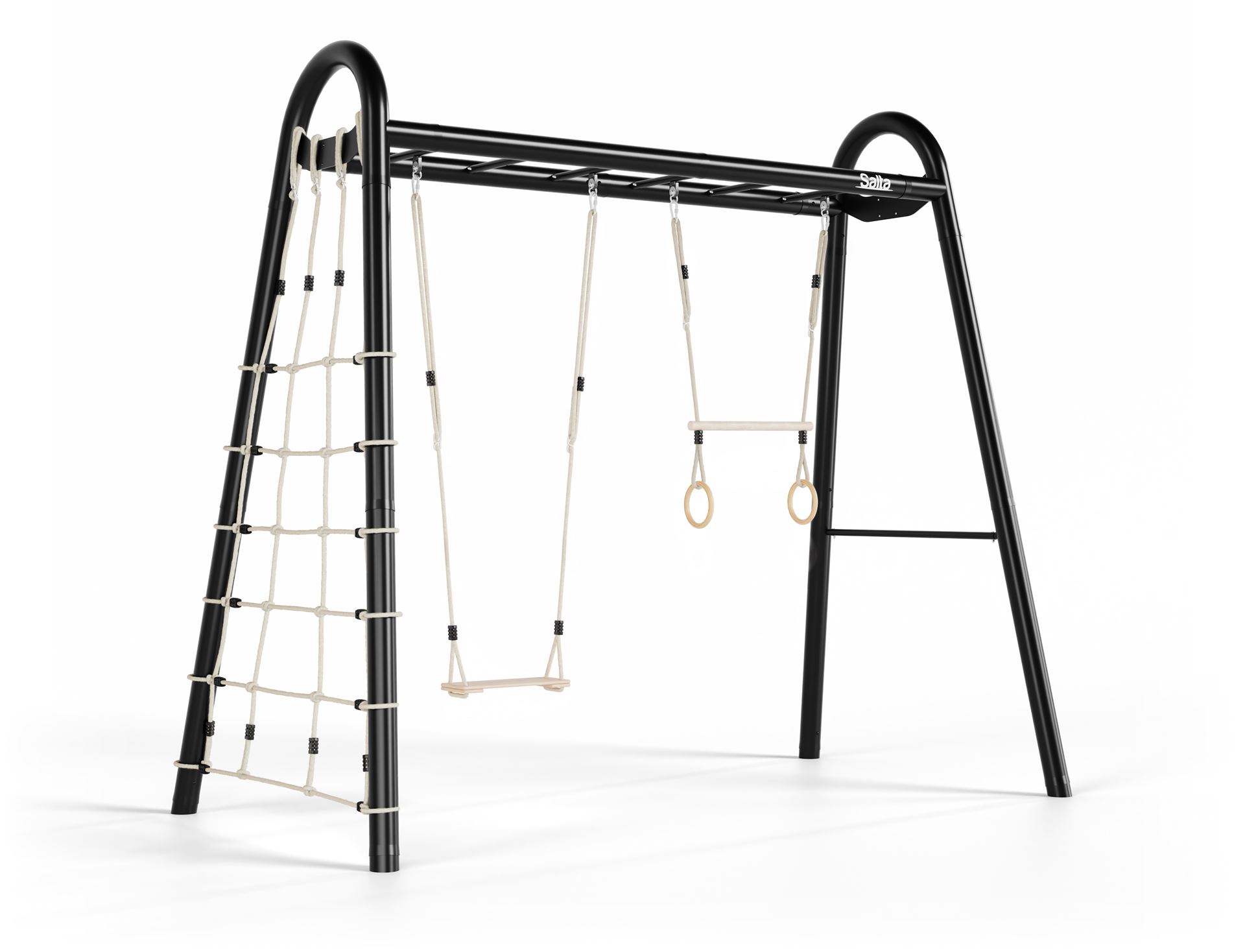 Salta-Playfit-Monkeybar-L-Set-1-260-x150-x-245-Incl-climbing-rope-swing-trapeze-with-rin